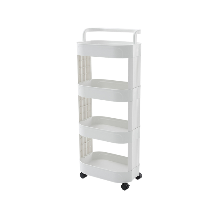 Suport universal pentru baie sau bucatarie cu 4 polite si roti SHYE-6501 [3]