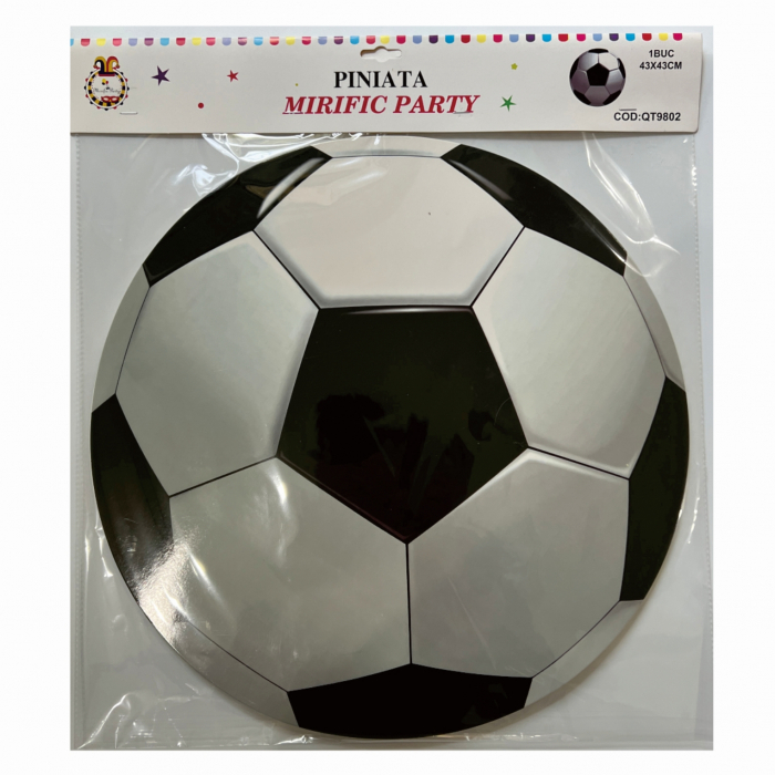 Pinata pentru petrecere ' Minge de fotbal ' 43 x 43 cm QT9802 [2]