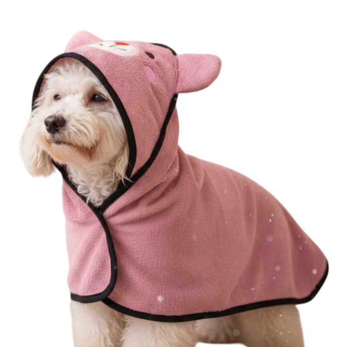 Prosop moale pentru uscare, super-absorbant MDL-2421roz [4]