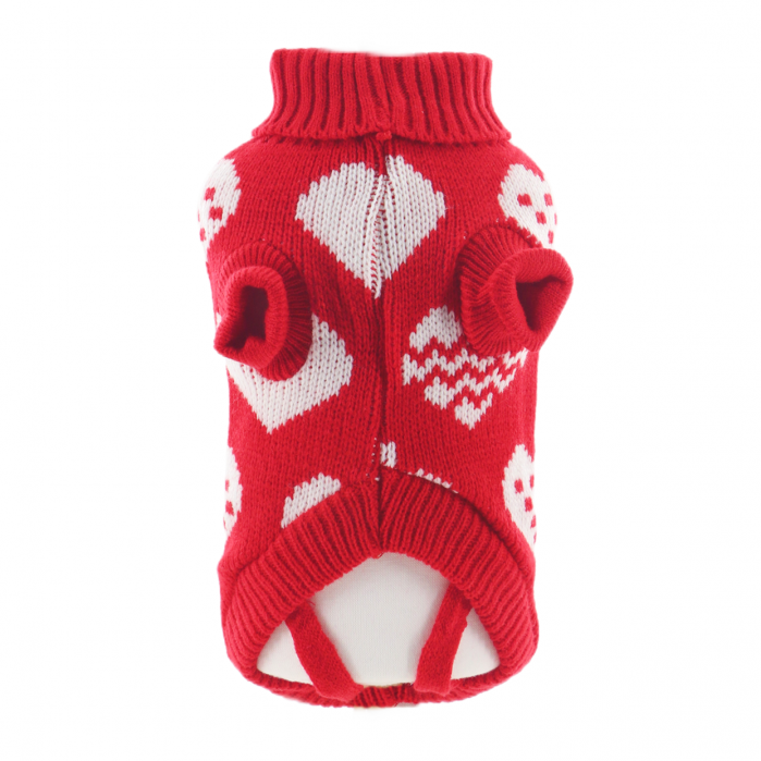 Pulover tricotat XINA2204rosu [2]
