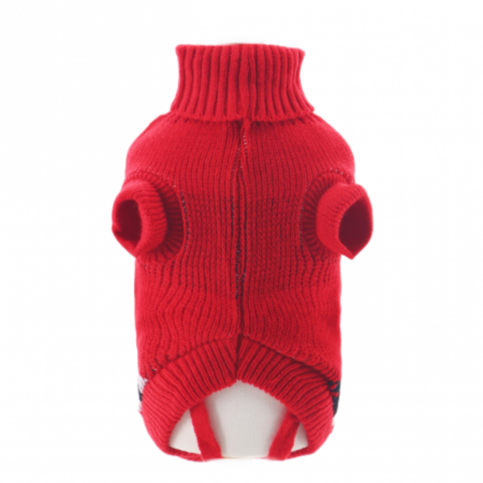 Pulover tricotat XINA2207rosu [6]