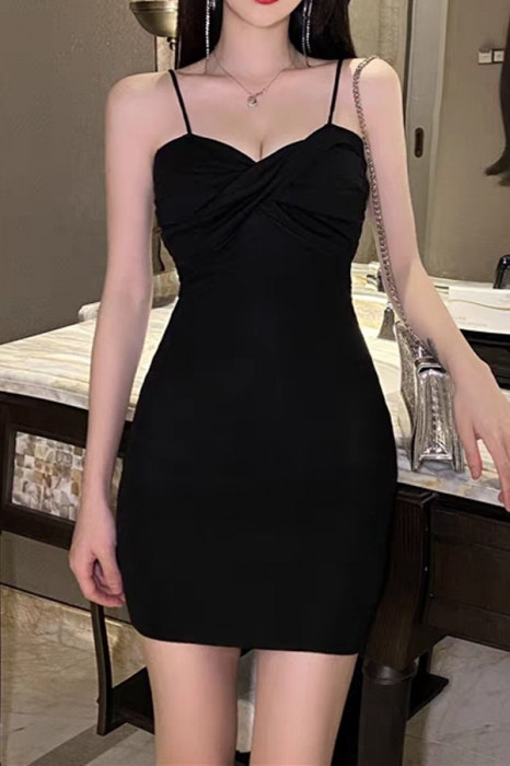 Rochie chic si eleganta XPX-Q388negru [2]