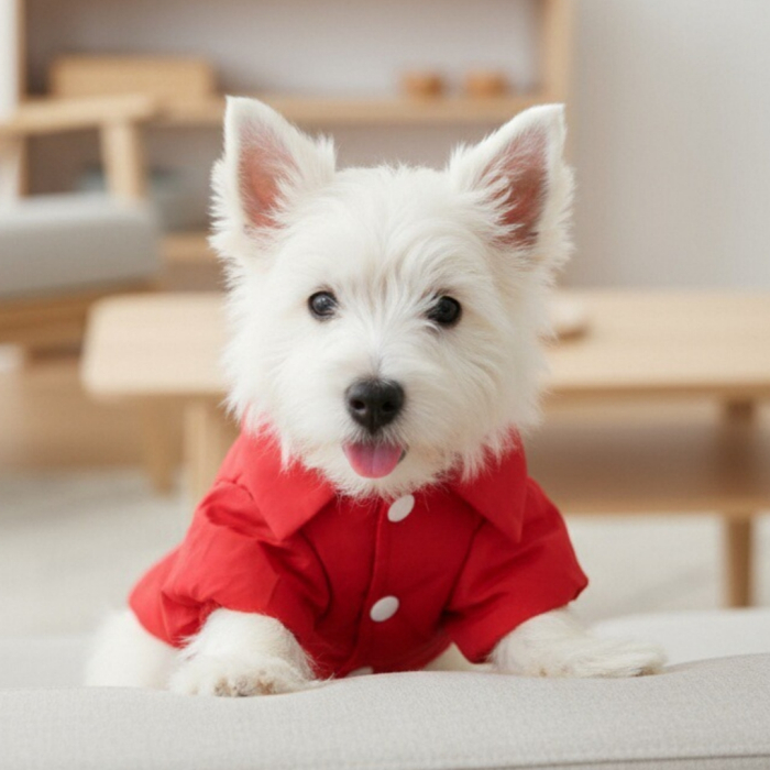 Rochita de iarna cu funda MDL-2416rosu [5]