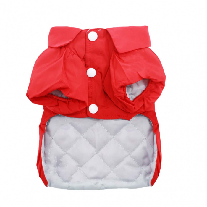 Rochita de iarna cu funda MDL-2416rosu [2]