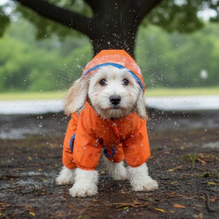 Salopeta de ploaie cu banda reflectorizanta MDL-17B [5]