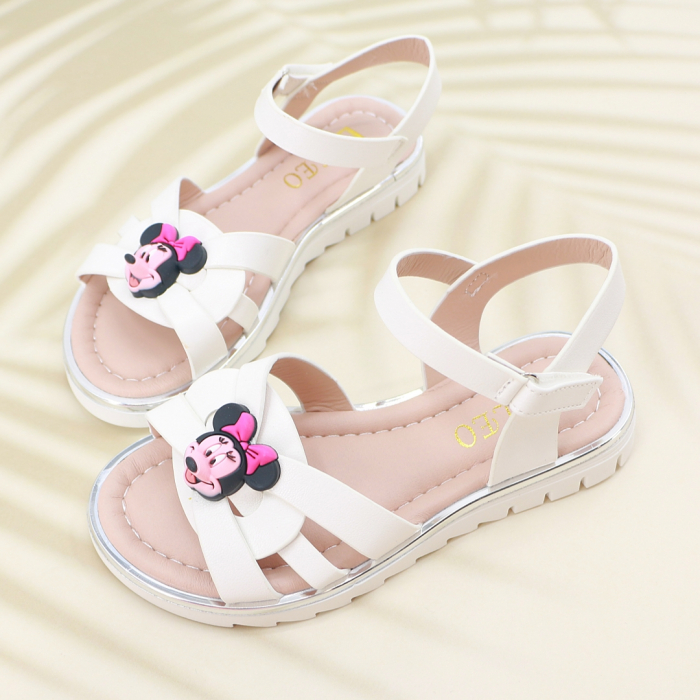 Sandale cu Minnie Mouse 308alb [2]
