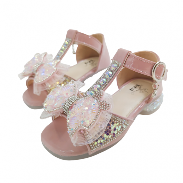 Sandale cu aplicatii decorative XA-2519roz [3]