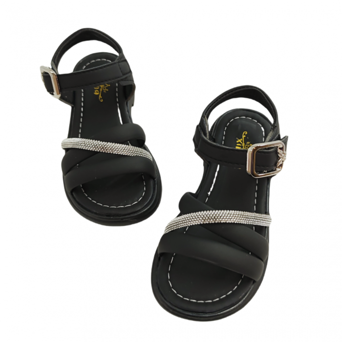 Sandale cu aplicatii decorative XA-2522negru [7]