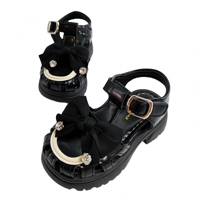 Sandale cu aplicatii decorative XA-2523negru [11]