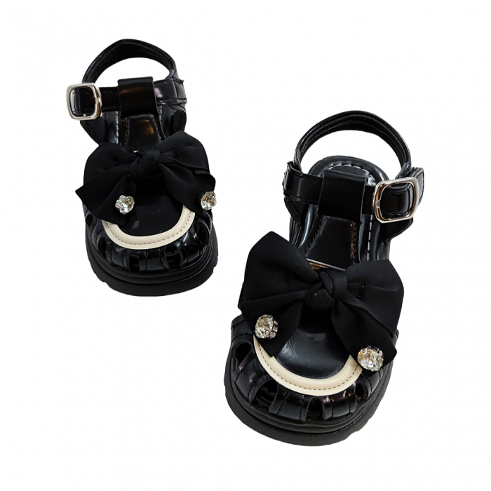 Sandale cu aplicatii decorative XA-2523negru [12]