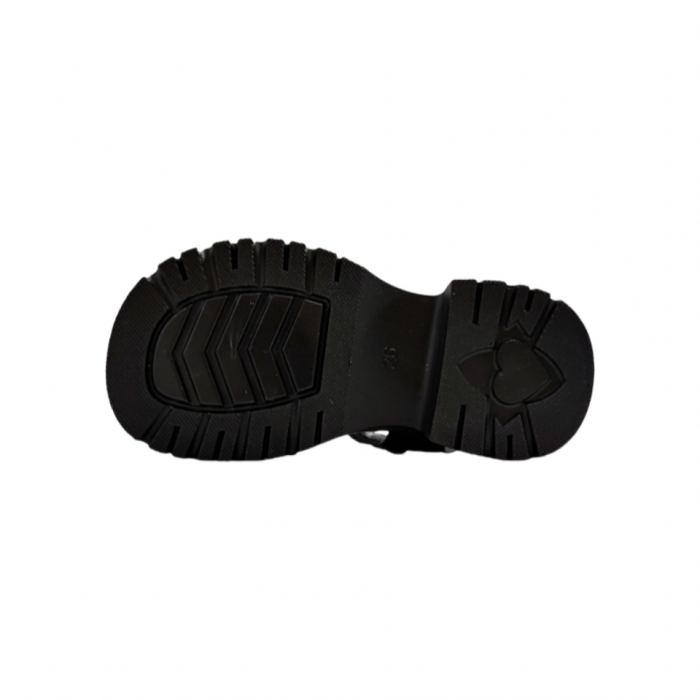Sandale cu aplicatii decorative XA-2523negru [9]