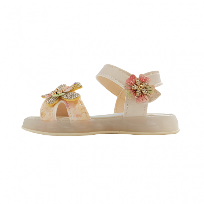 Sandale cu aplicatii decorative XA-2524bej [10]