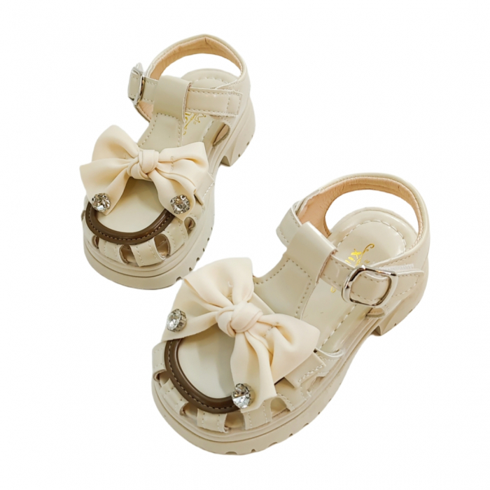 Sandale cu aplicatii decorative XA-2523bej [4]