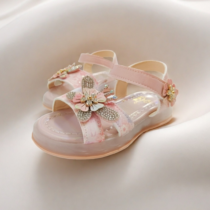 Sandale cu aplicatii decorative XA-2524roz [4]