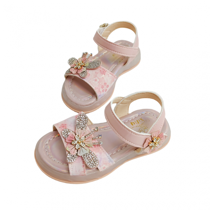 Sandale cu aplicatii decorative XA-2524roz [8]