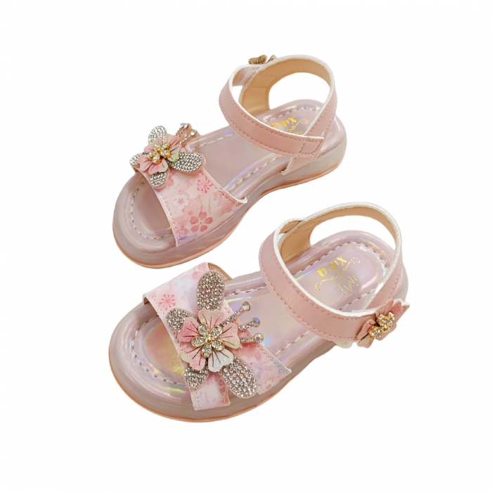Sandale cu aplicatii decorative XA-2524roz [11]