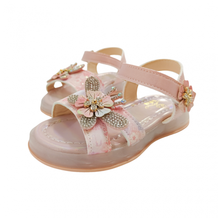 Sandale cu aplicatii decorative XA-2524roz [12]