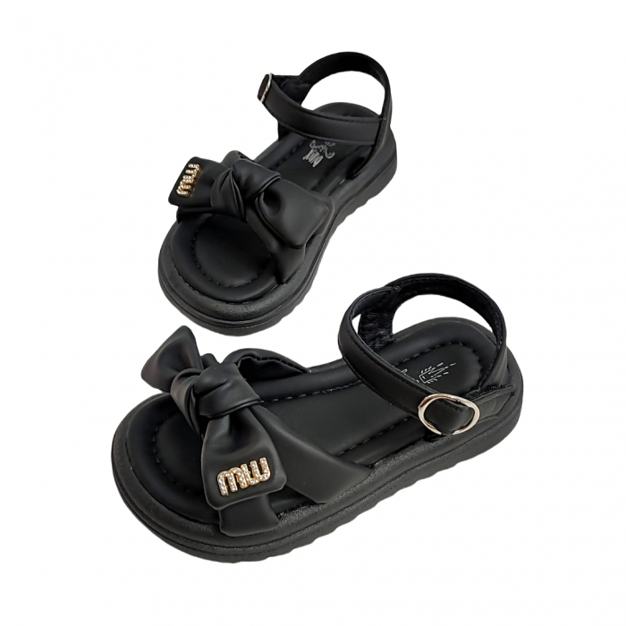 Sandale cu aplicatii decorative XA-2525negru [8]