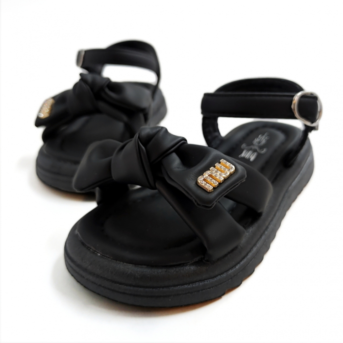 Sandale cu aplicatii decorative XA-2525negru [11]
