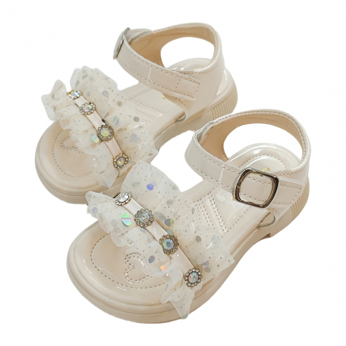 Sandale cu aplicatii decorative XA-2526bej [6]