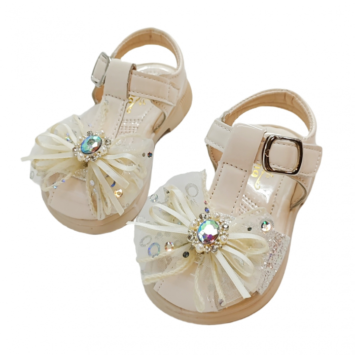 Sandale cu aplicatii decorative XA-2531bej [1]