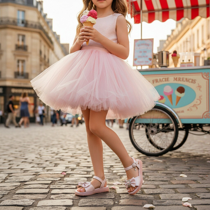 Sandale cu aplicatii decorative XA-2534roz [3]