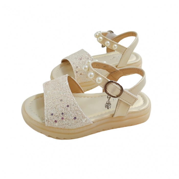 Sandale cu aplicatii decorative XA-2536bej [9]