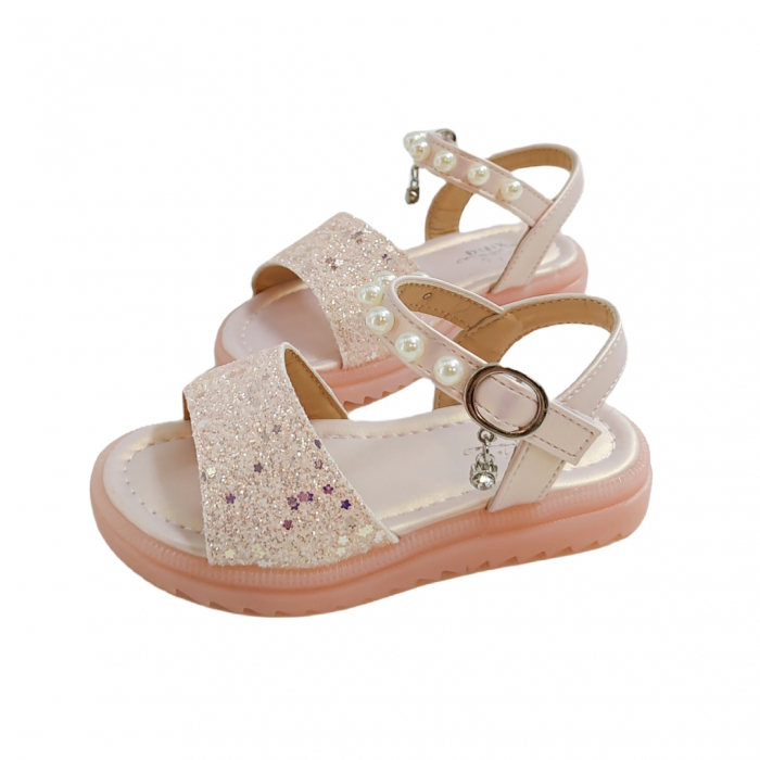 Sandale cu aplicatii decorative XA-2536roz [9]