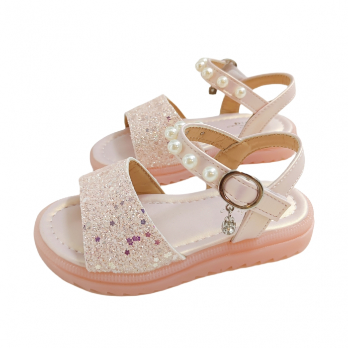 Sandale cu aplicatii decorative XA-2536roz [5]