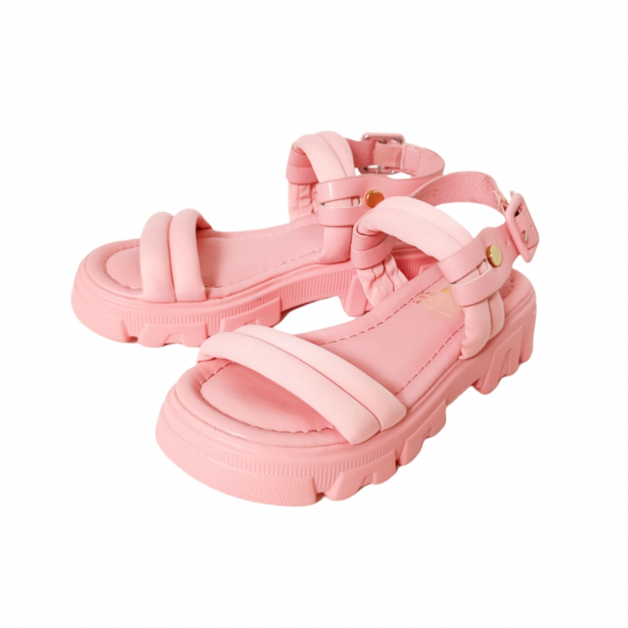 Sandale cu platforma 2567roz [1]