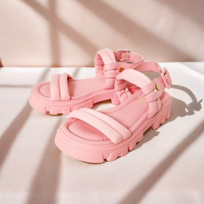 Sandale cu platforma 2567roz [8]