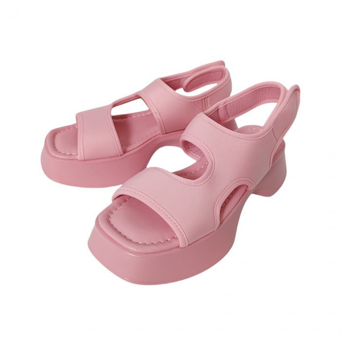 Sandale cu platforma 9779-6roz [1]