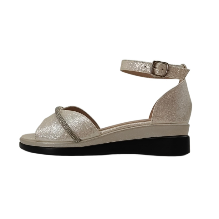 Sandale cu platforma A-06auriu [8]