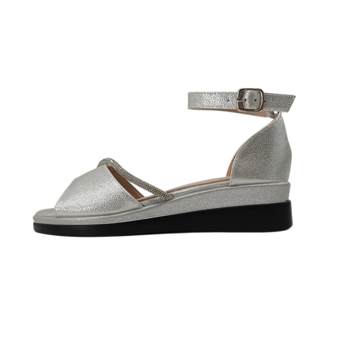 Sandale cu platforma A-07argintiu [6]
