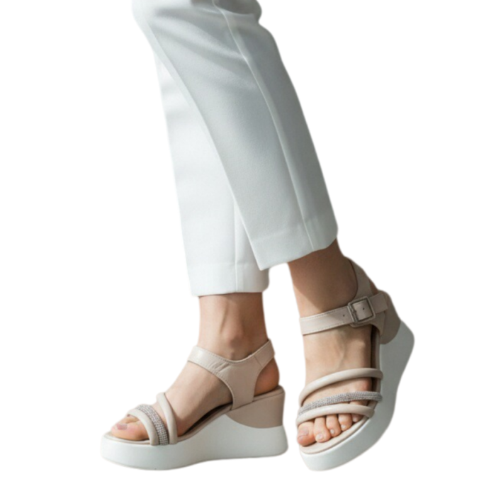 Sandale cu platforma A24-1068bej [2]