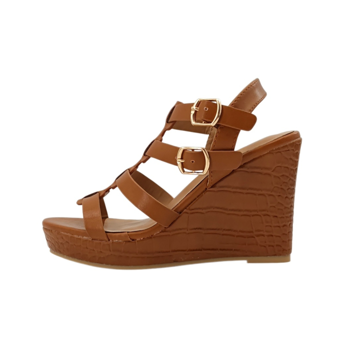 Sandale cu platforma RM006maro [3]