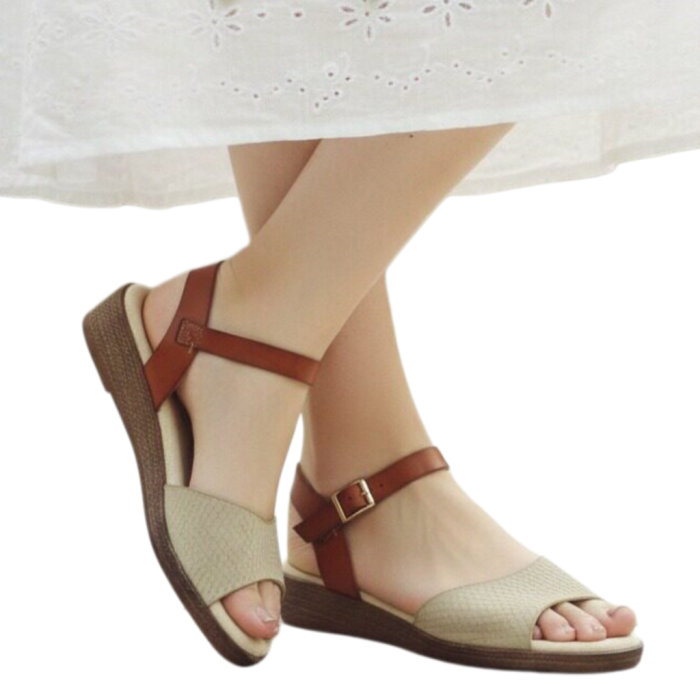 Sandale cu platforma LX53bej [6]