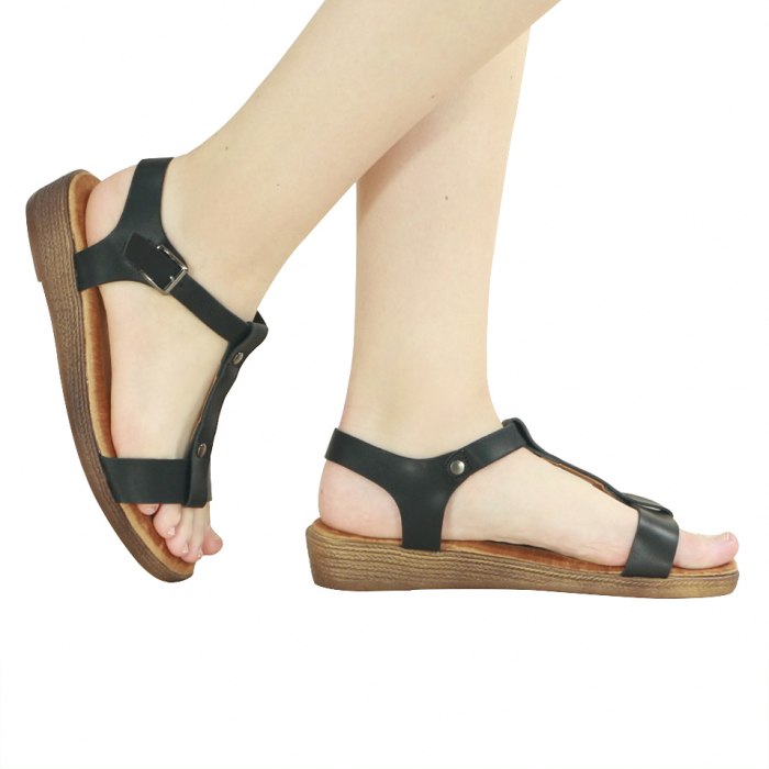 Sandale cu platforma LX55negru [1]