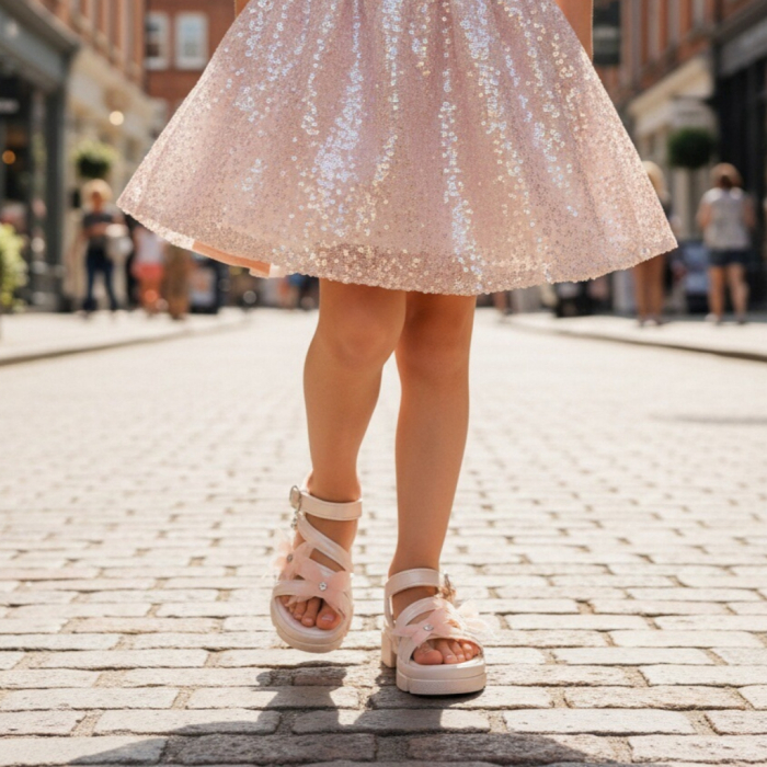 Sandale cu platforma XA-2602roz [9]