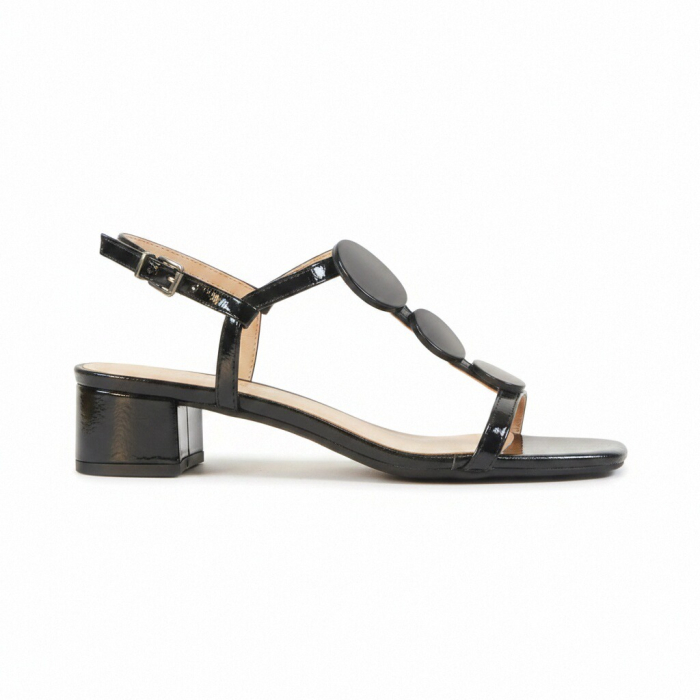 Sandale cu toc J51negru [8]