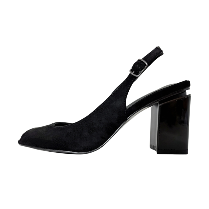 Sandale cu toc L-71negru [8]