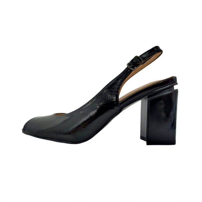 Sandale cu toc L-72negru [2]