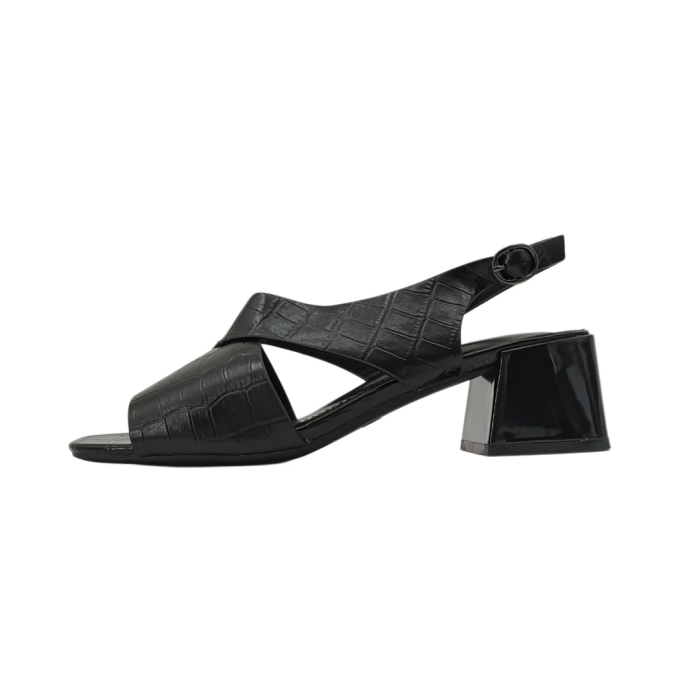 Sandale cu toc L-78negru [6]