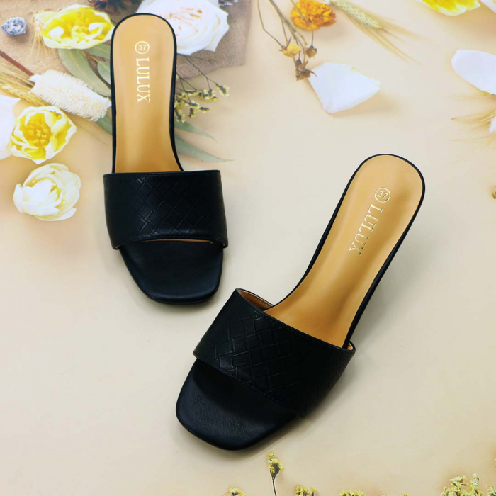 Sandale cu toc M20negru [6]