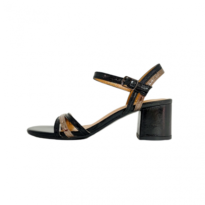 Sandale elegante cu toc GL-46negru [3]