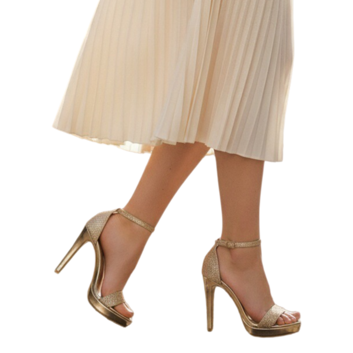 Sandale elegante cu toc 916-52sampanie [2]