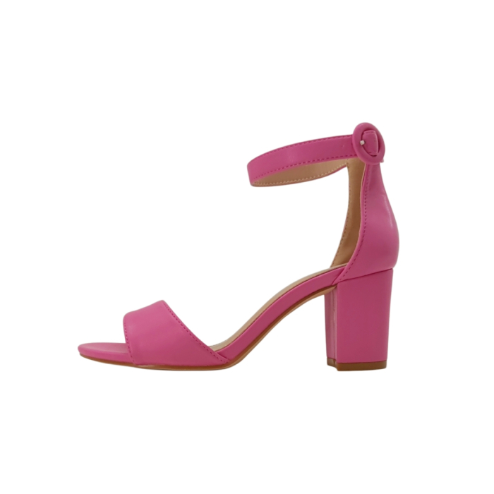 Sandale elegante cu toc A23-502roz [6]