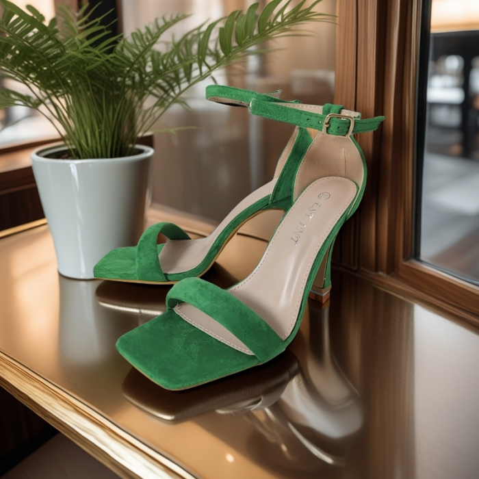 Sandale elegante cu toc A23-528 [4]