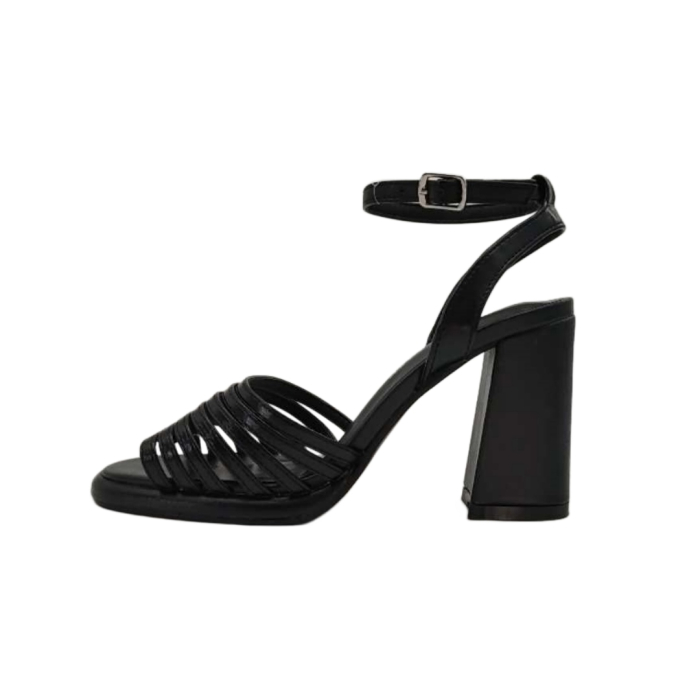 Sandale elegante cu toc A24-1096negru [3]