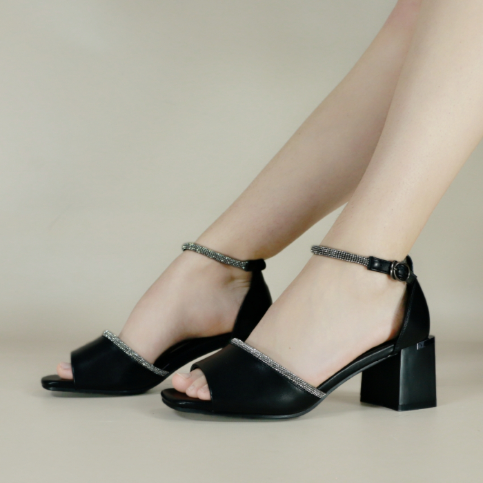 Sandale elegante cu toc 518-31 [4]